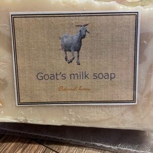 Homemade Soap - Goat’s Milk Soap - Oatmeal & Honey
